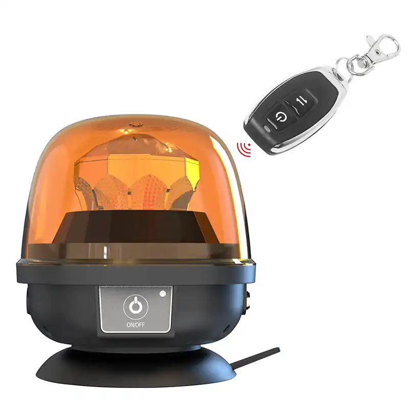AKU LED maják, oranžový, dálkové ovládání, magnet, ECE R10, R65 - Koupit nyní