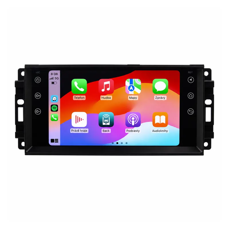 Autorádio pro Jeep 7" LCD, Android, WI-FI, GPS, CarPlay, Bluetooth, 4G, 2x USB | Pořiďte si nyní