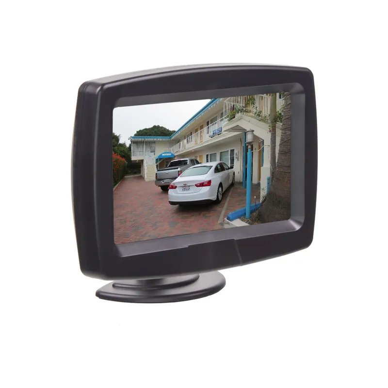 Akční nabídka | LCD monitor 4,3" černý na palubní desku / držák s přísavkou