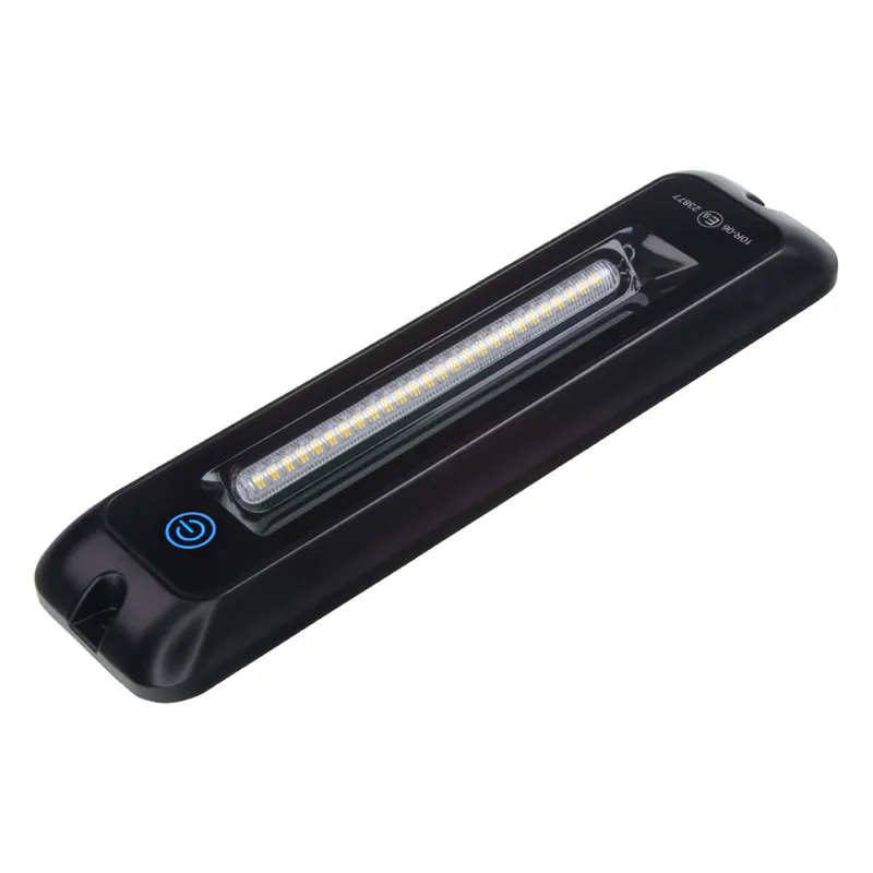 LED osvětlení interiéru/exteriéru ,10-30V, 15W, ECE R10, IP67, černé dotykové | Přímo z výroby