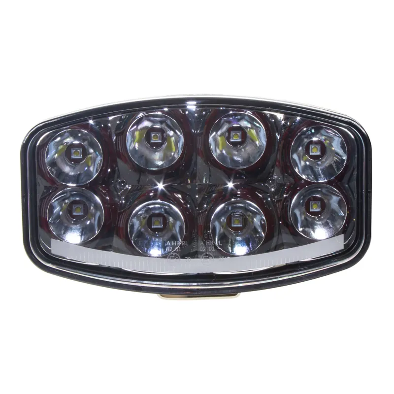 Rychle mizí | LED světlo s pozičním světlem oválné, 8x8W, 210x140mm, ECE R7/R10/R112