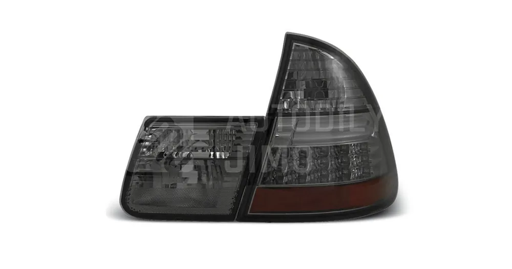 Zvýhodněná cena | Zadní světla, lampy BMW 3 E46 99-05 combi, LED, kouřové
