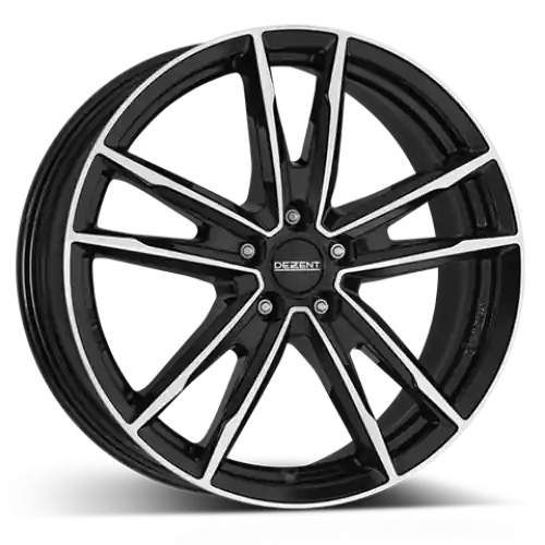 DEZENT KF dark 7.5x18, 5x108, ET 49, 65,1 Dobré pneu | Cenový hit