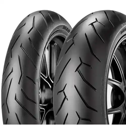 100/80R17 52H, Pirelli, DIABLO ROSSO II F TL Dobré pneu - Poslední kusy