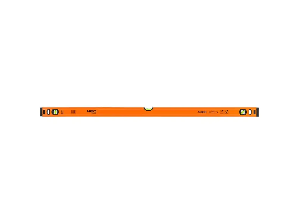 Akční sleva - Hliníková vodováha S 300, 3 libelly, 120 cm 71-135