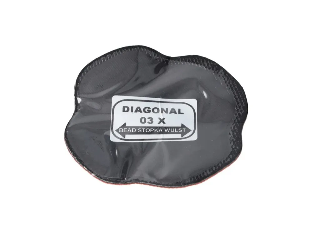 03X - Diagonální opravná záplata, 98x98 mm - Prémiová kvalita