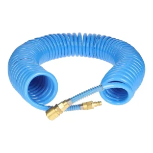 15 m PU Spirálová hadice pneumatická 12 x 8 mm - Vrácení zdarma